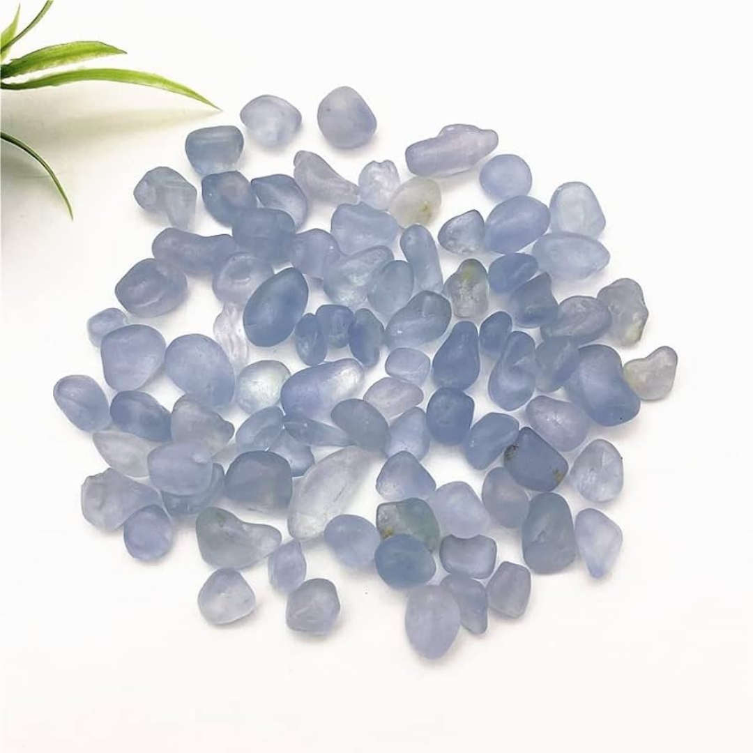 Marine Aquarium Gravel - 3-12mm Natural Blue Celestine Gravel Home