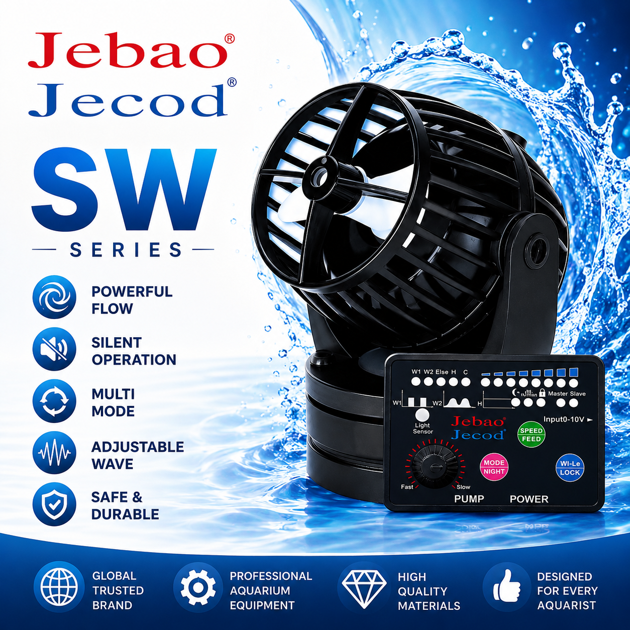 Marine Aquarium Reef - Jebao Jecod SW-2 SW-4 SW-8 SW-15