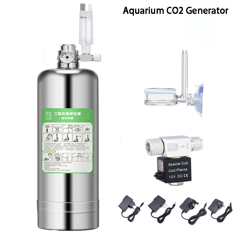 Marine Aquarium Reactors - Aquarium CO2 Generator system Kit Stainless