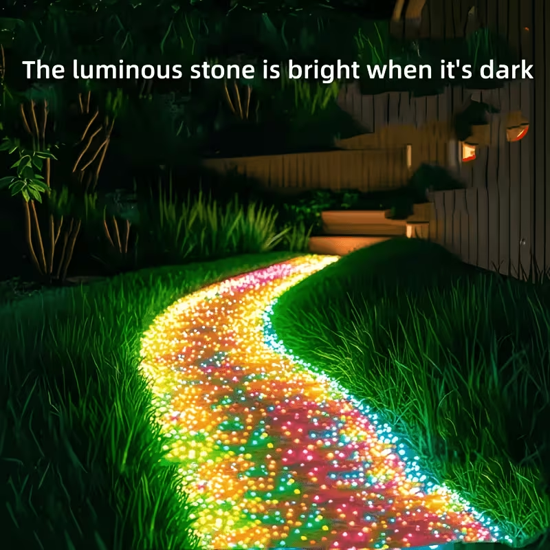 Marine Aquarium Hobby - 3000Pcs/Bag Luminous Glow Sand, Garden Wedding