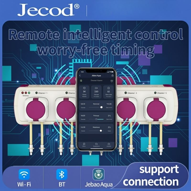 Smart Dosing Pump WiFi Bluetoo - đánh giá và giá Marine Aquarium Reef