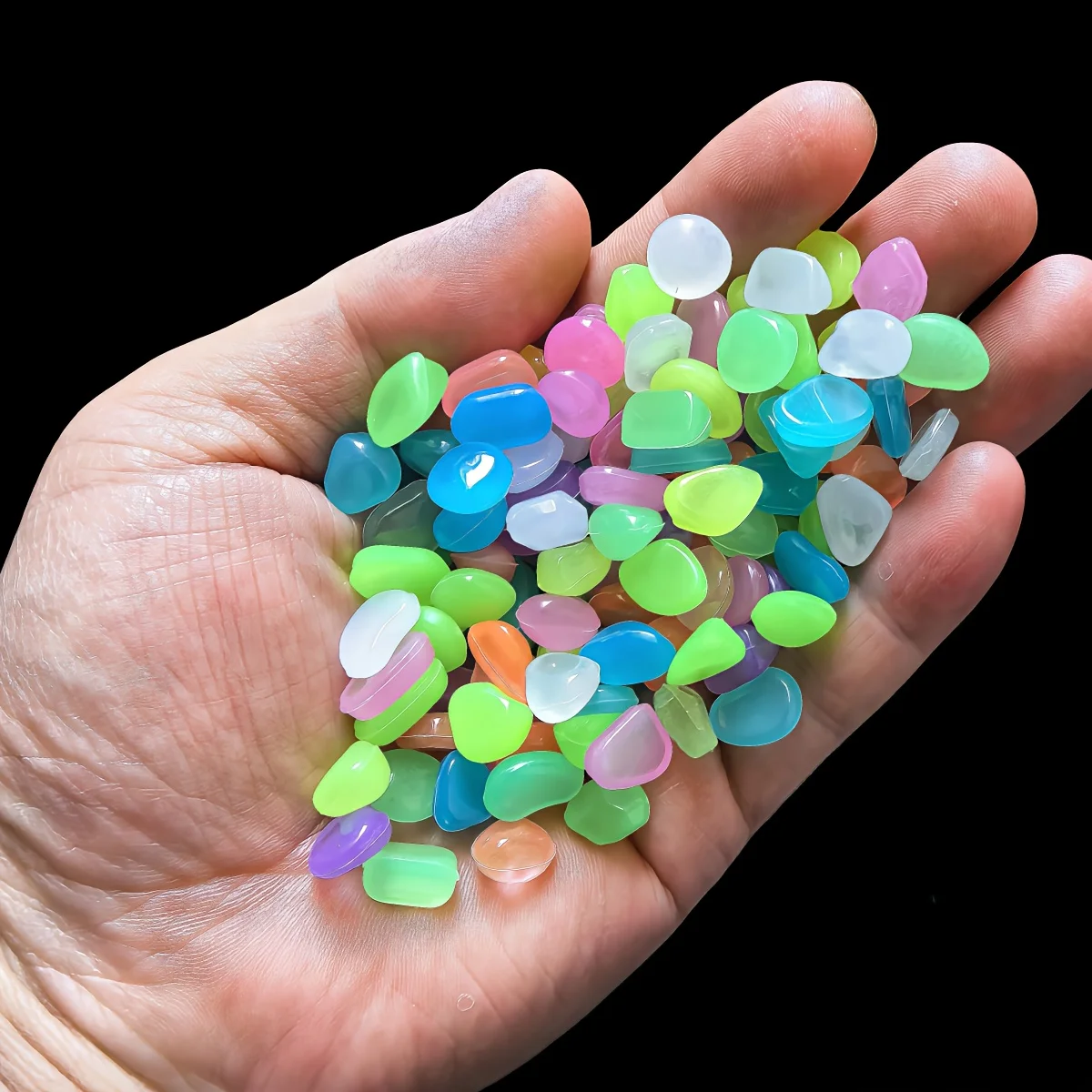 1CM 100pcs Color Goose Stone L - đánh giá và giá Aquarium Marine Fish
