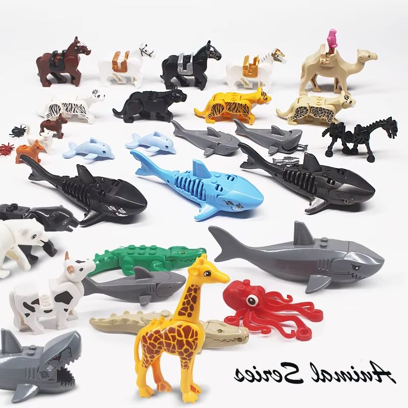 MOC 2025 New 1PCS Printed Zoo  - đánh giá và giá Marine Zoo