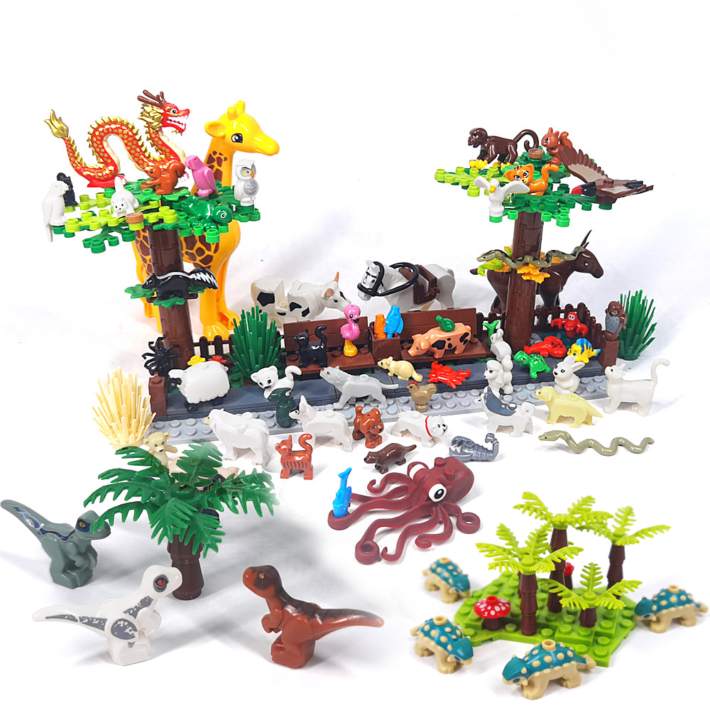 MOC 1PCS Printed Zoo Animals D - đánh giá và giá Marine Zoo