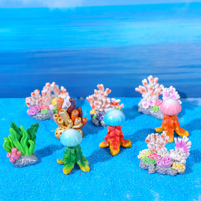 Mini Resin Fish Tank Accessori - đánh giá và giá Marine Aquarium Hobby