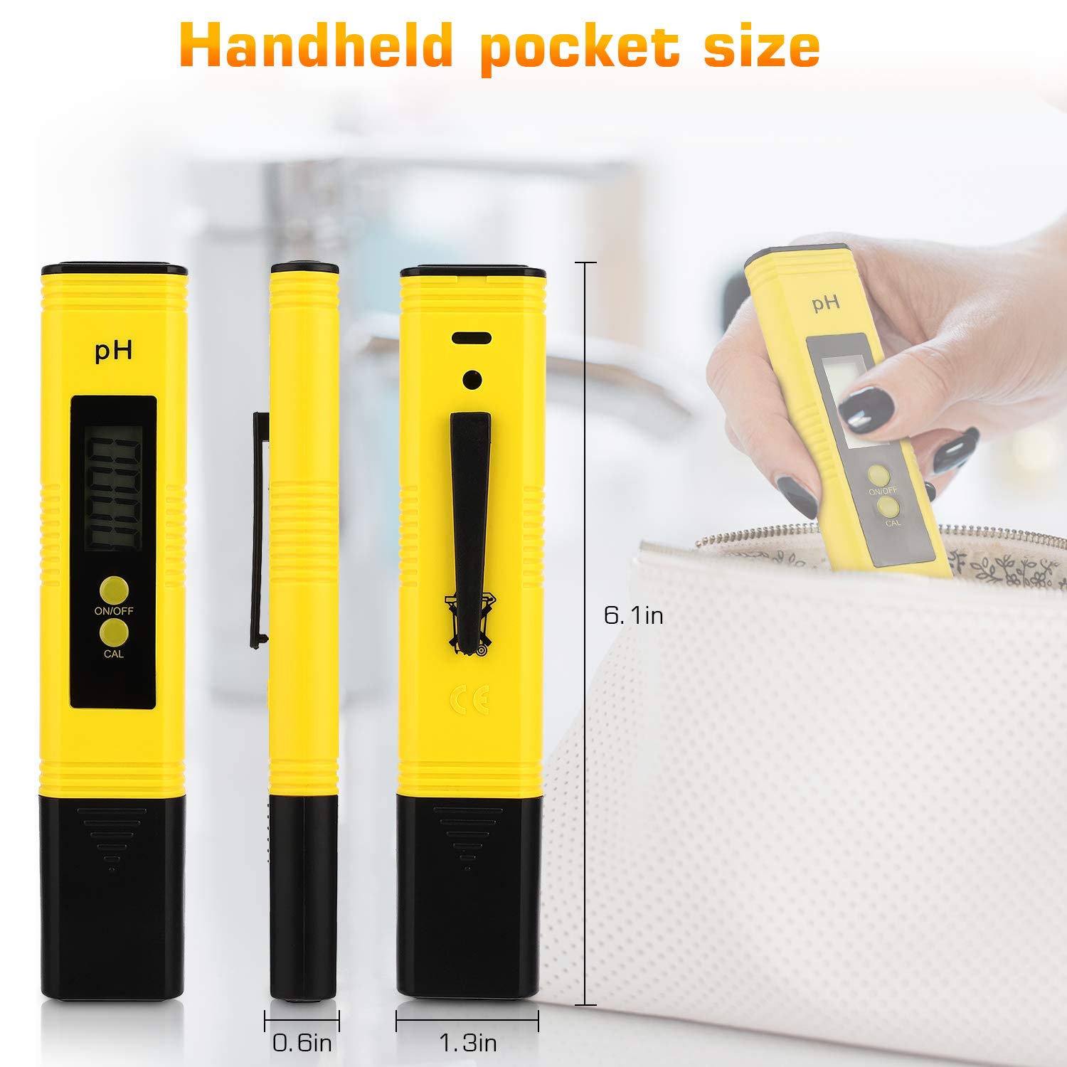 PH Meter 0.01 High Precision f - đánh giá và giá Marine Aquarium Water Analyzer