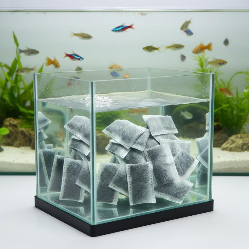 10/20/40pcs Aquarium Activated - đánh giá và giá Marine Aquarium Filter Media