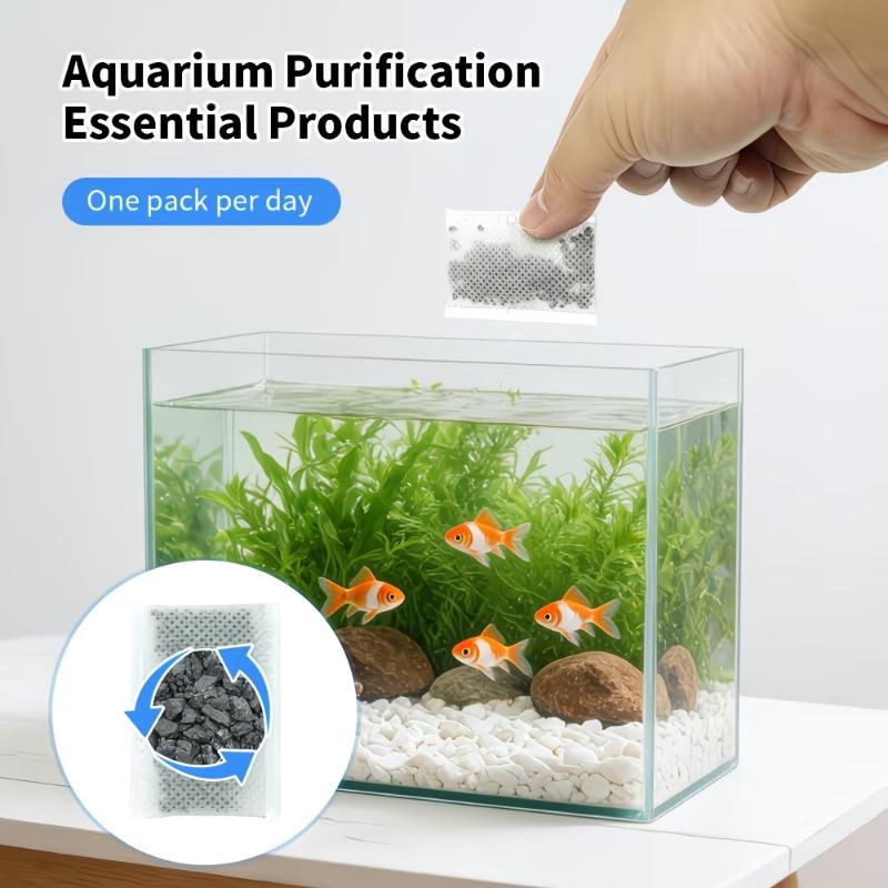 10/20/40pcs Aquarium Activated - đánh giá và giá Marine Aquarium Filter Media