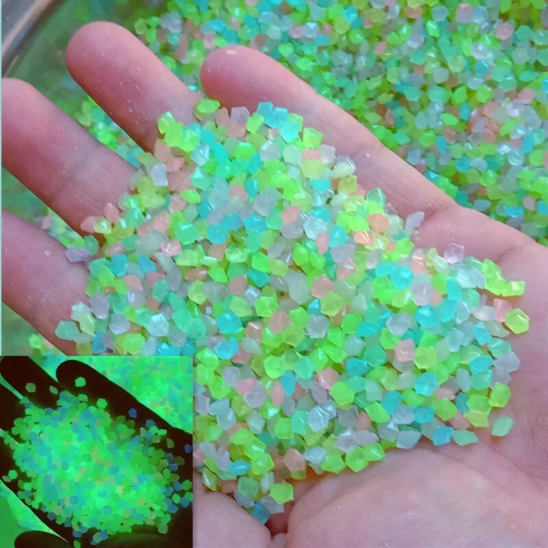 1000pcs 3-5mm Luminous Sand Gl - đánh giá và giá Aquarium Marine Fish