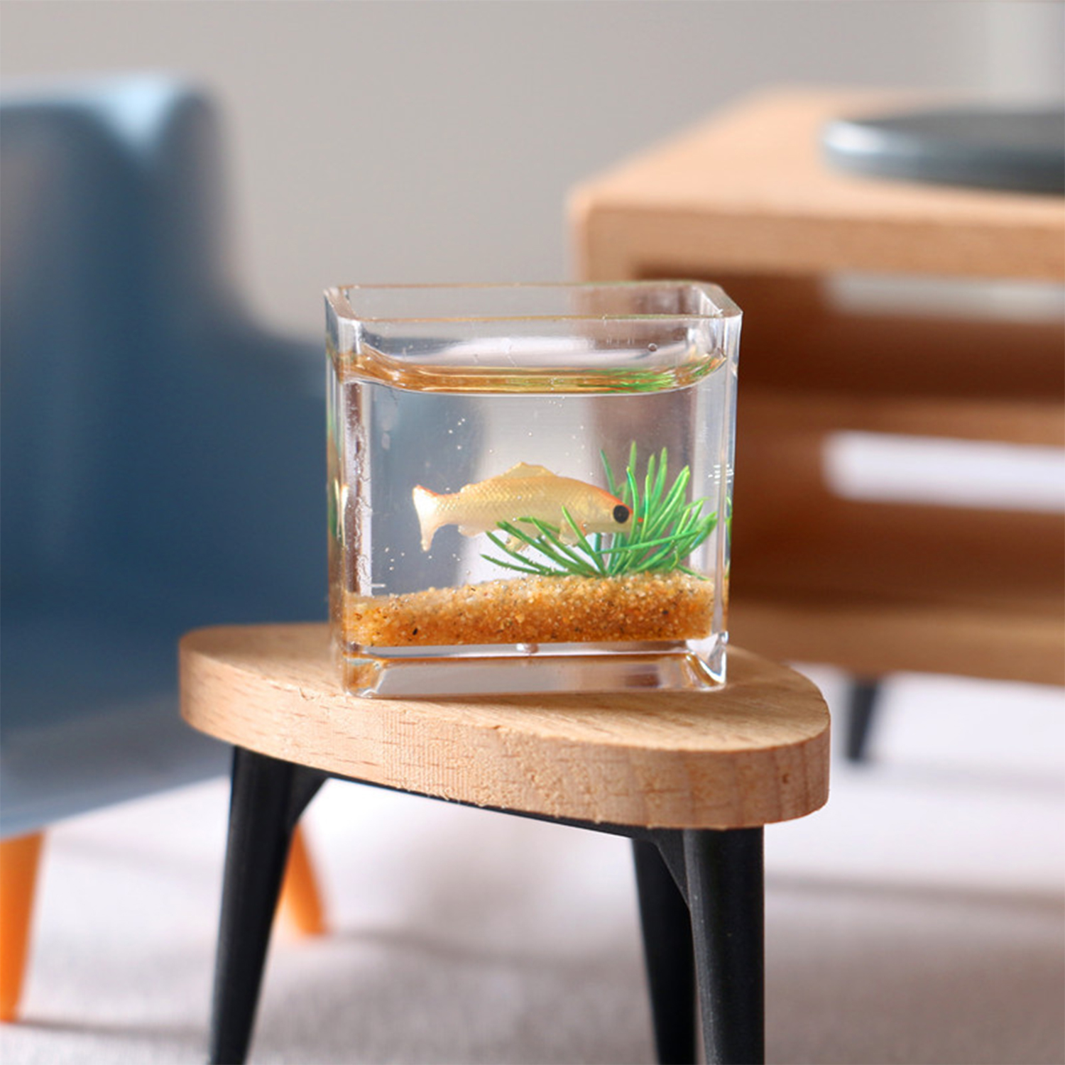 Dollhouse Miniature Glass Fish - đánh giá và giá Marine Aquarium Hobby
