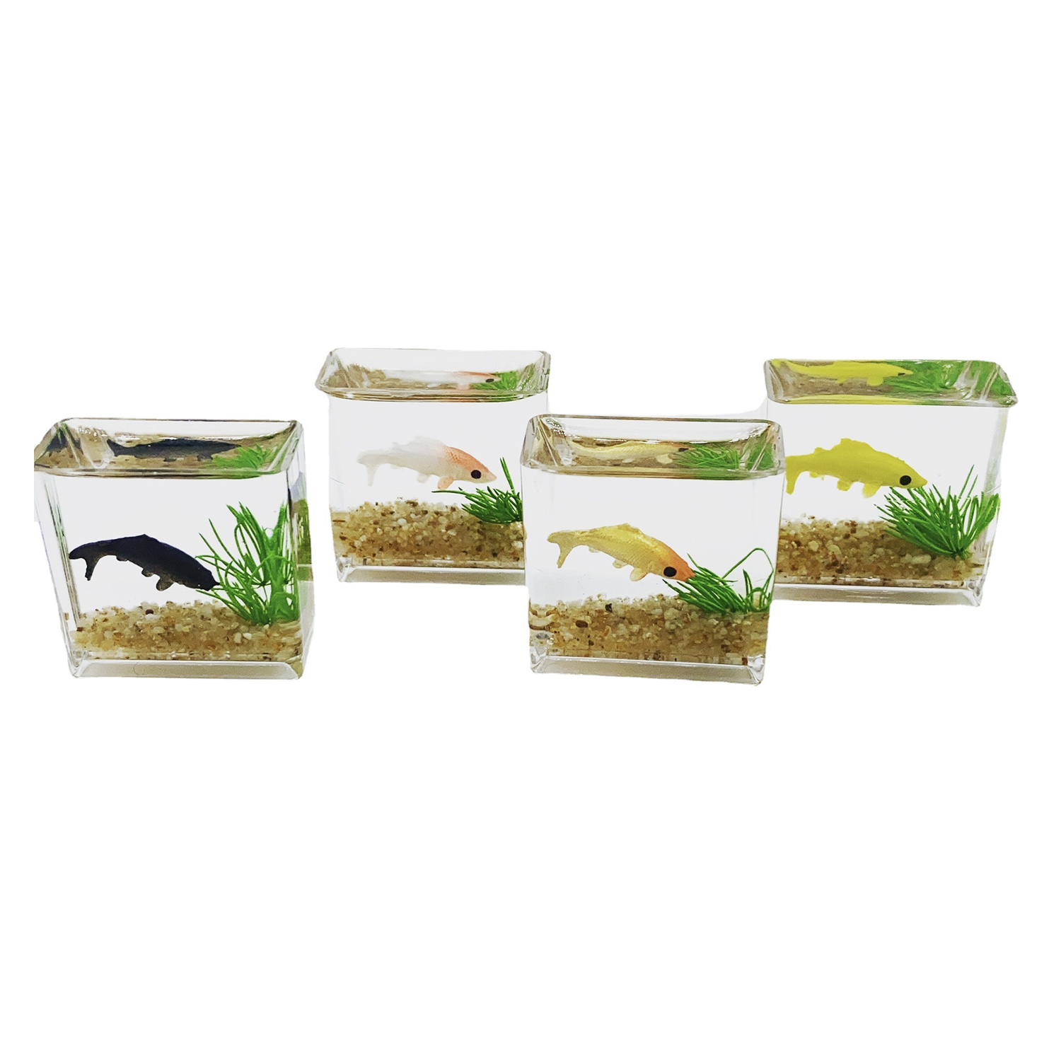 Dollhouse Miniature Glass Fish - đánh giá và giá Marine Aquarium Hobby