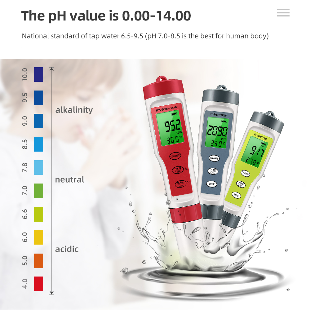 Digital Water Quality Monitor  - đánh giá và giá Marine Aquarium Water Analyzer