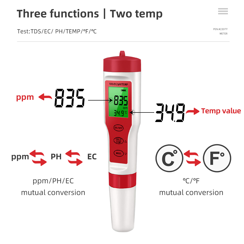 Digital Water Quality Monitor  - đánh giá và giá Marine Aquarium Water Analyzer