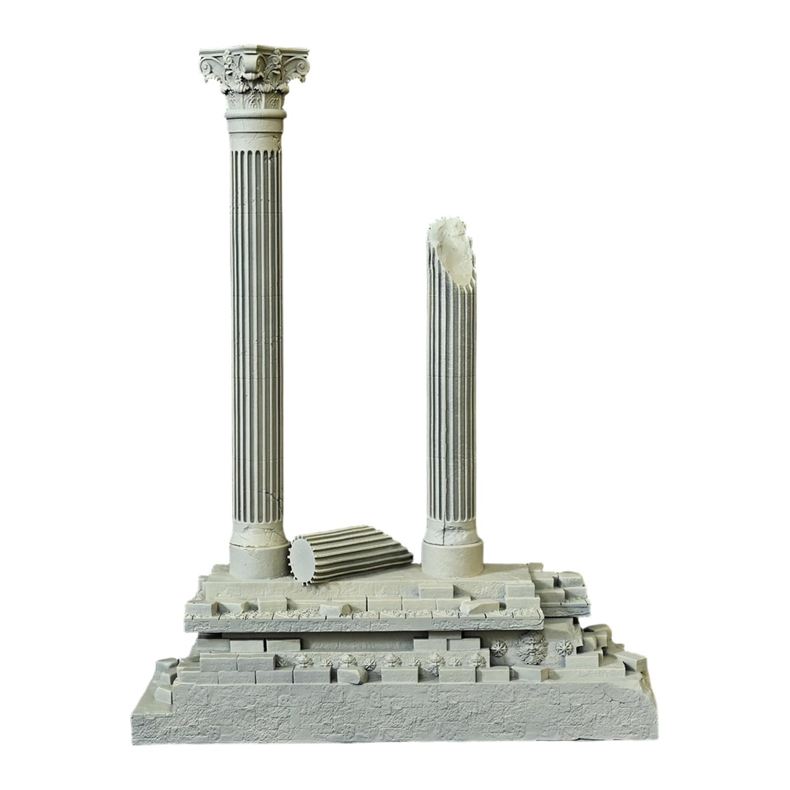 Roman Column Decoration Resin  - đánh giá và giá Marine Aquarium Hobby