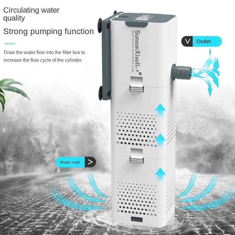 SUNSUN 3 in 1 Filter for Aquar - đánh giá và giá Marine Aquarium Par Meter
