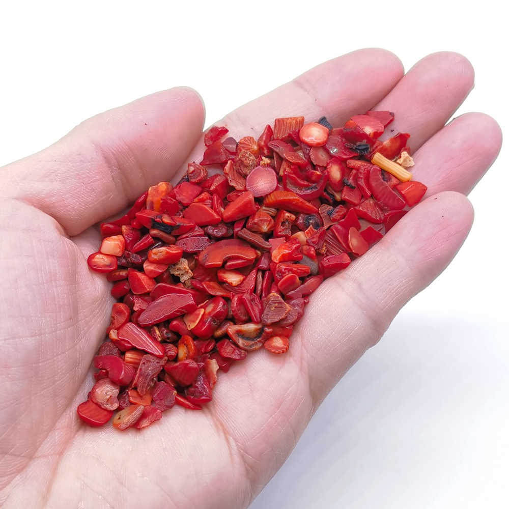 3-5MM Red Coral Natural Quartz - đánh giá và giá Marine Aquarium Gravel