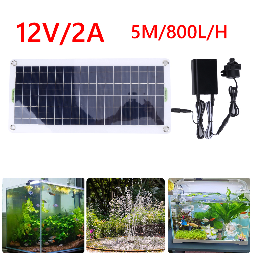 18V 30W Fountain Panel Pump Ga - đánh giá và giá Aquarium Marine Fish