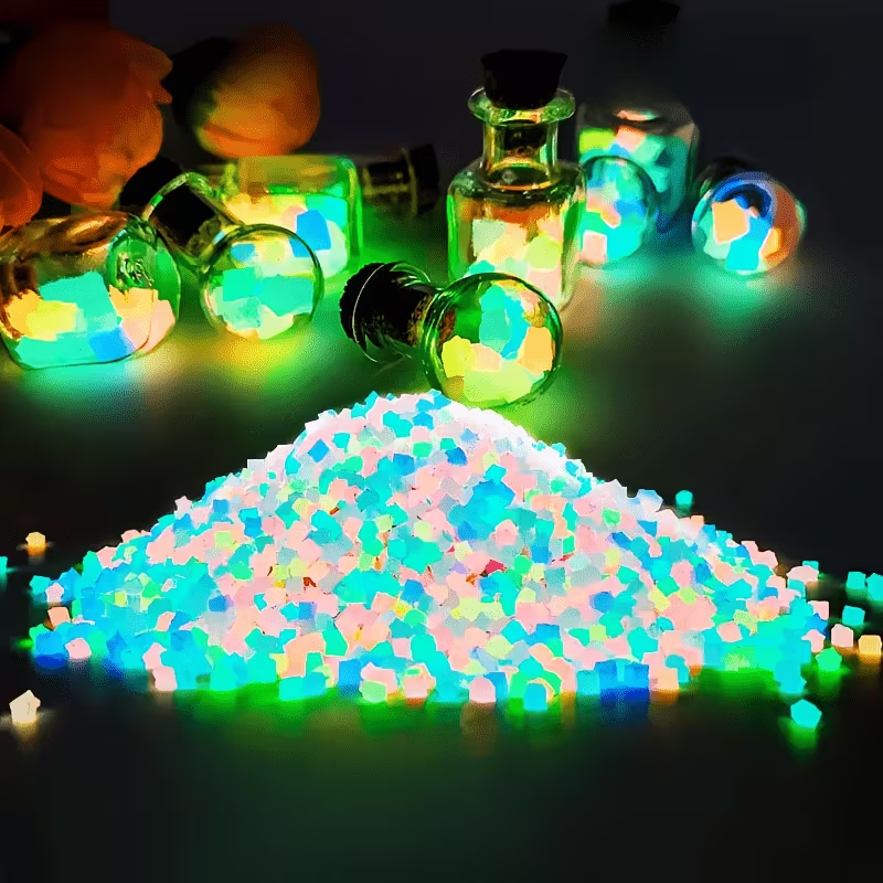 3000Pcs/Bag Luminous Glow Sand - đánh giá và giá Marine Aquarium Hobby