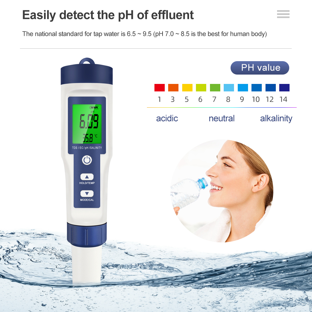 Professional Water Quality Tes - đánh giá và giá Marine Aquarium Water Analyzer