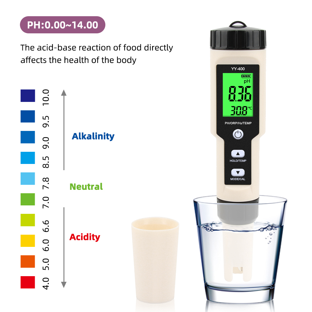 4 in 1 YY-400 PH/ORP/H2&TEM Me - đánh giá và giá Marine Aquarium Water Analyzer