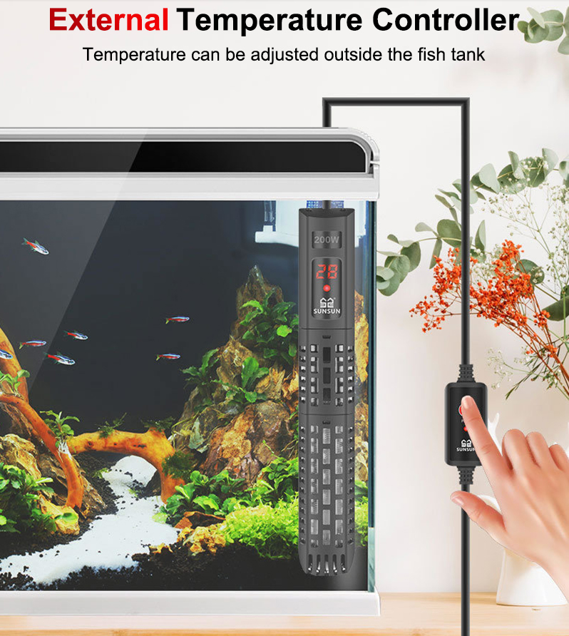 SUNSUN Aquarium Submersible He - đánh giá và giá Marine Aquarium Par Meter