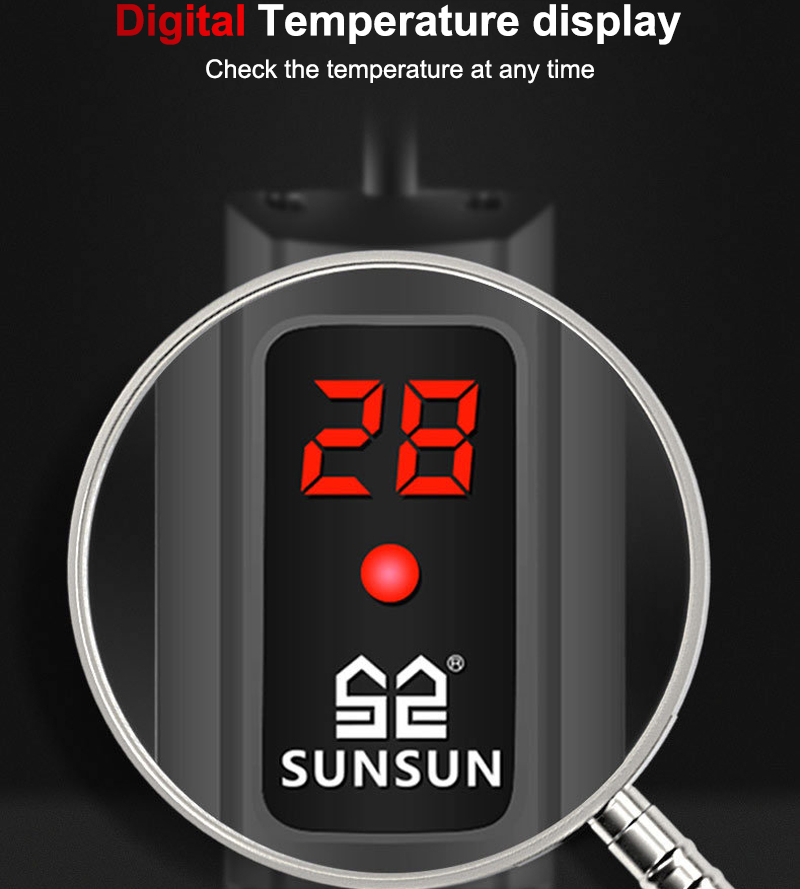 SUNSUN Aquarium Submersible He - đánh giá và giá Marine Aquarium Par Meter